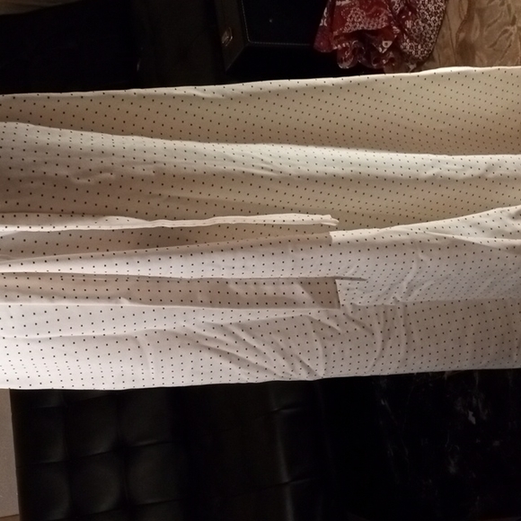 Vintage Maxi dress gown green polka dot with sash tie. Size 6/7. - Picture 5 of 7